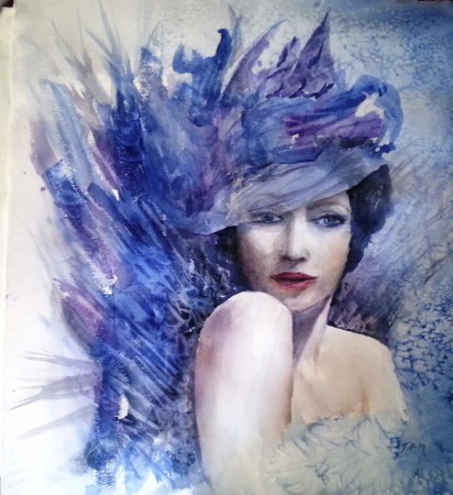 Ice fantasy, 50x50cm, 2014